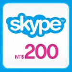 Skype 200點